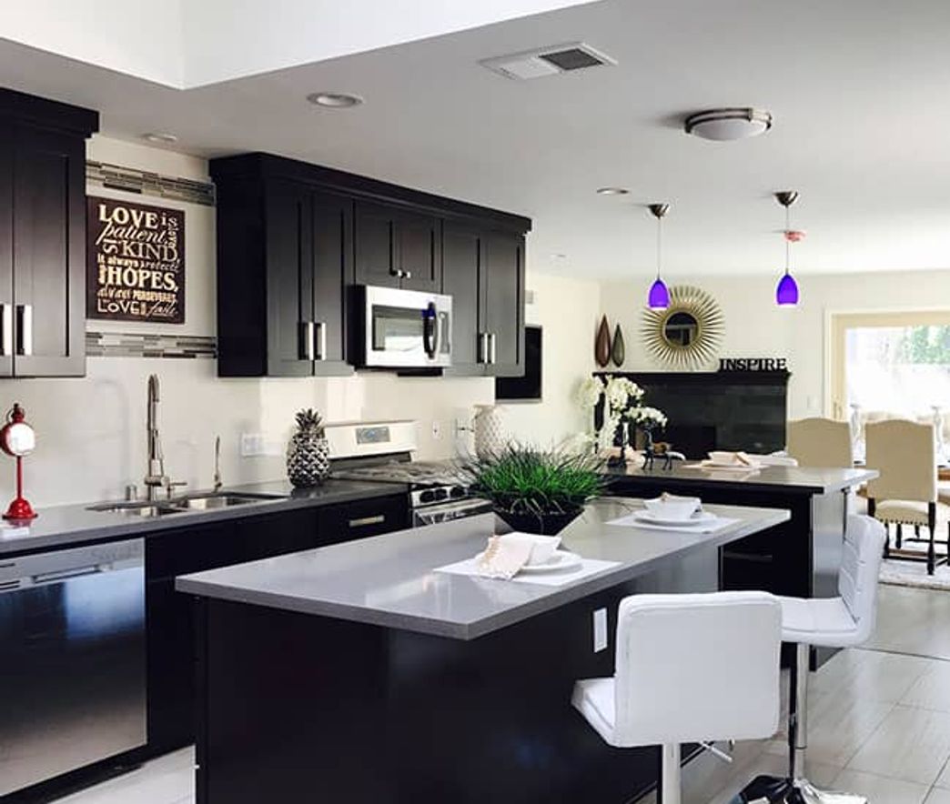 Outdoor living and outdoor kitchen