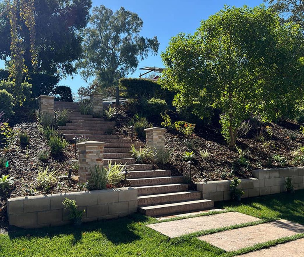 Hardscaping and patio installation